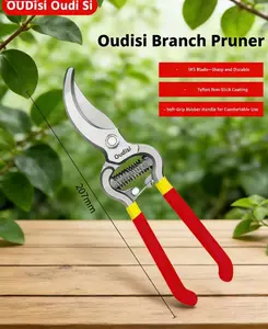 Gardening Shears, Heavy-Duty Fruit Branch Pruners for Flowers, Greening Bamboo & Thick Branches, Long Handle Household Branch Cutters