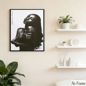 1pc Sade 'love Deluxe' Canvas Poster Wall Art, Modern Vintage Print, Living Room Bedroom Decor, Ideal Gift, Home Decoration