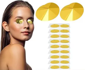 Crystal Flawless Lightweight Tanning Goggles - Latex-Free, Gentle Disposable Eye Protection for Stand-Up Beds, Salon Therapy & Home Use