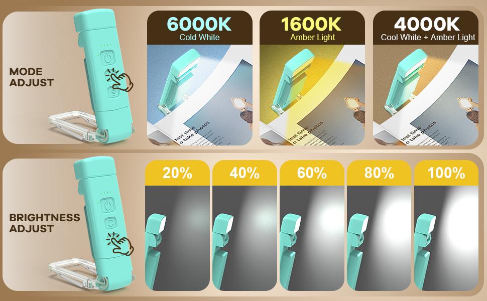 BIAT Rechargeable Book Lights for Reading At Night, Portable Reading Lights for Books in Bed, Reading Lamp with Timer, Clip-on Led Bookmark Light with 3 Amber Colors & 5 Brightness, Gifts for Book Lovers BIAT Rechargeable Book Lights for Reading At Night, Portable Reading Lights for Books in Bed, Reading Lamp with Timer, Clip-on Led Bookmark Light with 3 Amber Colors & 5 Brightness, Gifts for Book Lovers