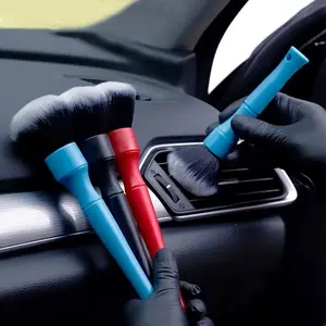 Car Brush Ultra-Soft Detailing Brush Super Soft Auto Interior Detail Brush With Synthetic Bristles Car Dash Duster Brush