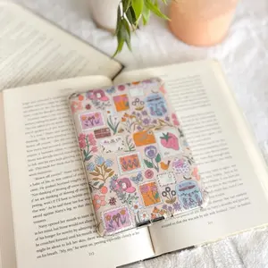 Spring Doodle Kindle Insert - Colorful Floral Design for Kindle Devices - Perfect for Reading Enthusiasts