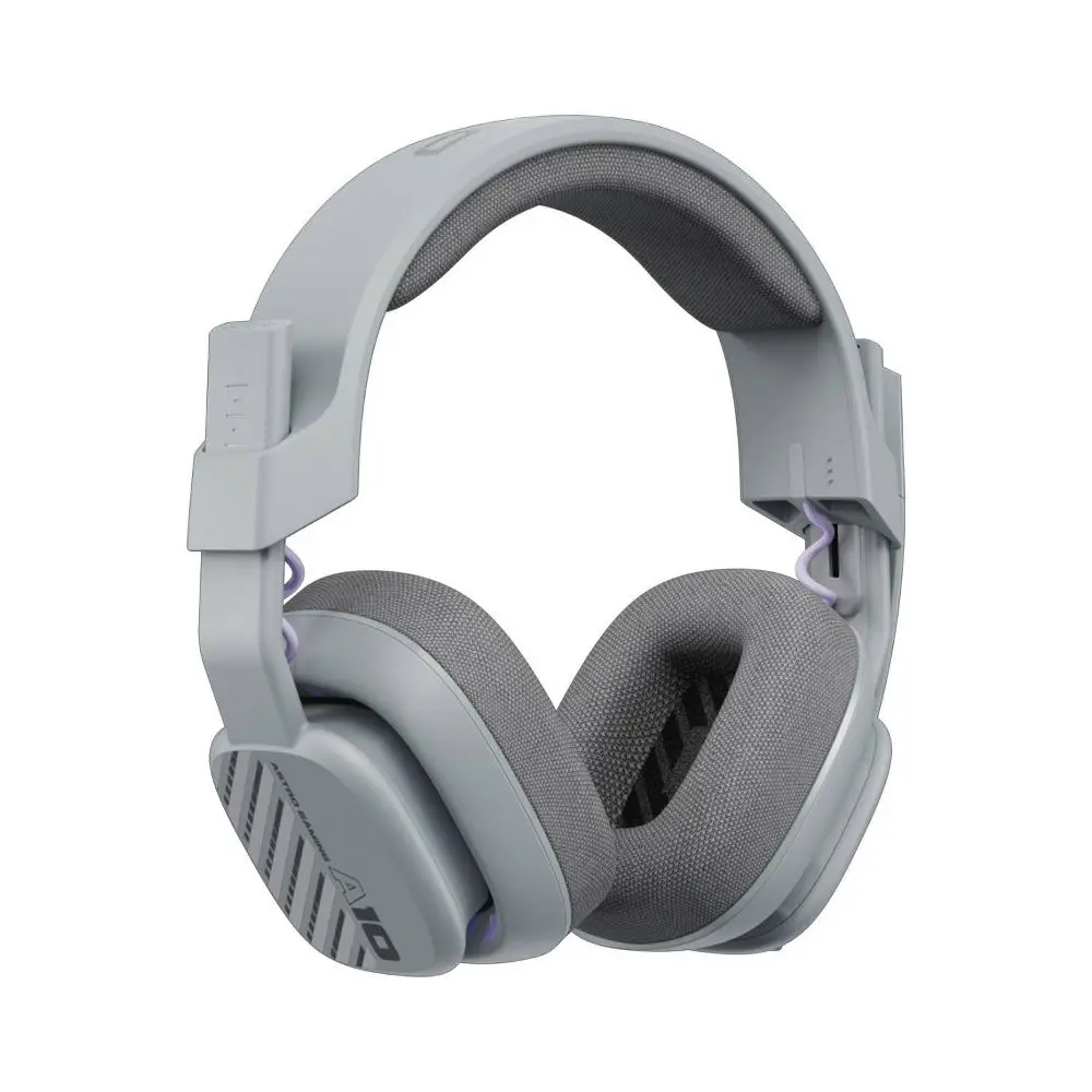Astro A10 Wired Gaming Headset for PC - Gray: Lightweight Adjustable 3.5mm Jack