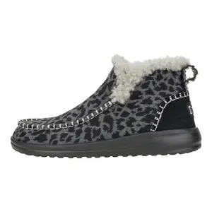 HEYDUDE Denny Leopard - Comfortable Slip on Boots