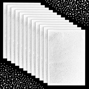 12 Sheets Iron on Rhinestone Transfers  2mm & 3.5mm Glitter Hotfix  Decals, Flat Round  Patches for Clothing DIY, Crafts & Embellishment (Women & Men)