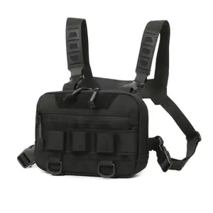 Men's Tactical Sports Backpack, Multifunctional Adjustable Strap Chest Bag, Outdoor Sports Bag for Cycling Hiking Climbing, Multi Purpose Rucksack, Durable Outdoor Hiking