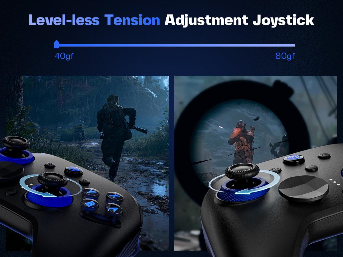 NYXI Imperial(Not for Xbox) PC Gaming Controller with Adjustable Tension TMR Joysticks (Zero Drift), Interchangeable ABXY Buttons for PC/Switch Layouts, Dual-Mode Hall Triggers, 1200mAh Battery & Charging Dock – Compatible with PC, Switch, Android, TV NYXI Imperial(Not for Xbox) PC Gaming Controller with Adjustable Tension TMR Joysticks (Zero Drift), Interchangeable ABXY Buttons for PC/Switch Layouts, Dual-Mode Hall Triggers, 1200mAh Battery & Charging Dock – Compatible with PC, Switch, Android, TV