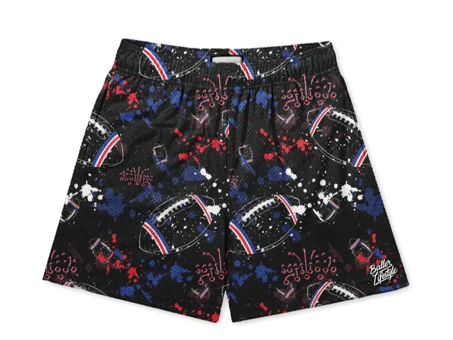 Football Drip Shorts-Youth & Adults