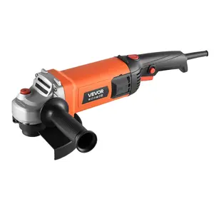 VEVOR Angle Grinder, 7" Electric Grinder Power Tool, 13Amps 8500RPM High-Speed Corded Angle Grinders with 270 °   Adjustable Dust Guard for Metal Grinding, Cutting, Rust Removal (Disc Not Included)