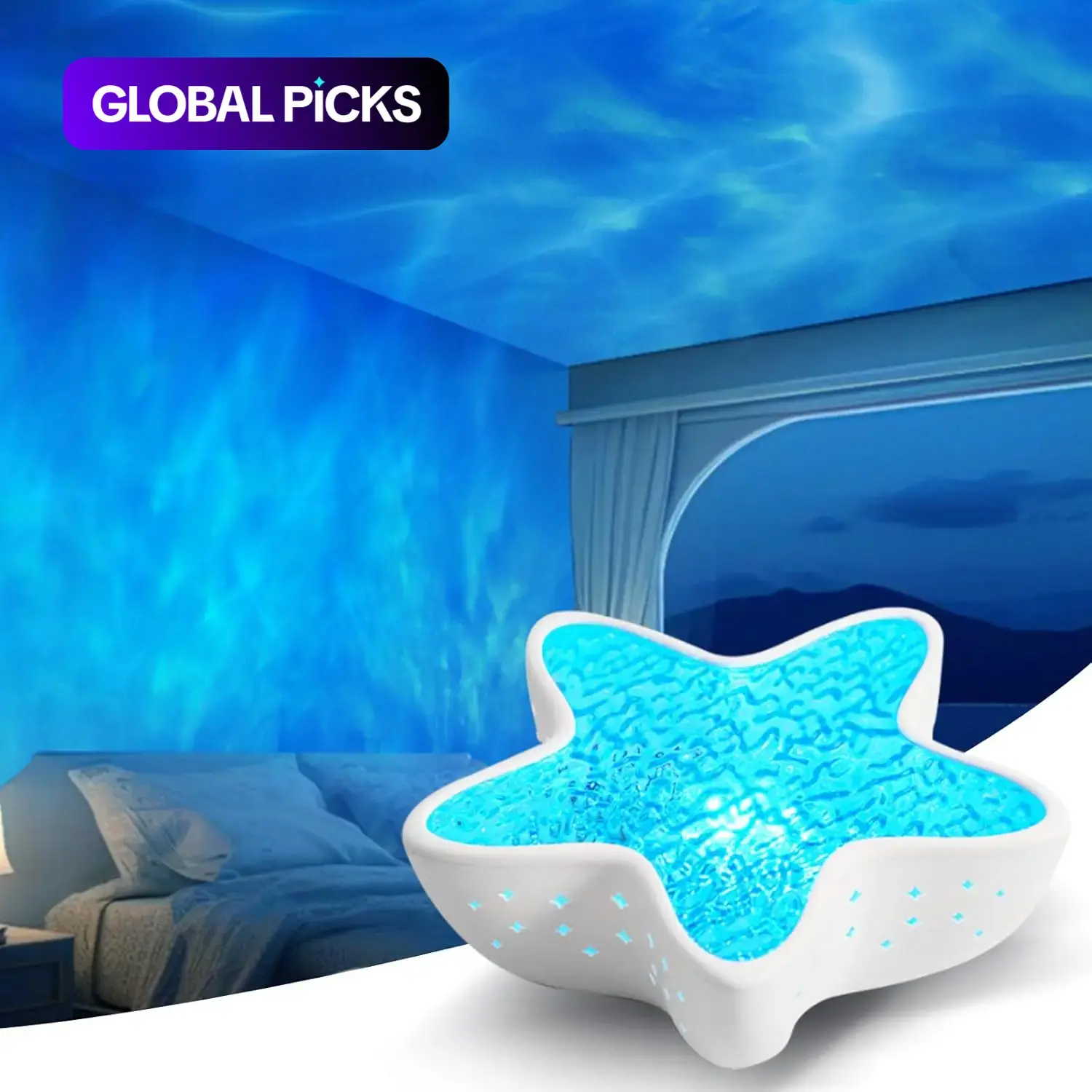 ETOE STARFISH BEDROOM PROJECTOR [美品] etoe starfish projector - TikTok Shop