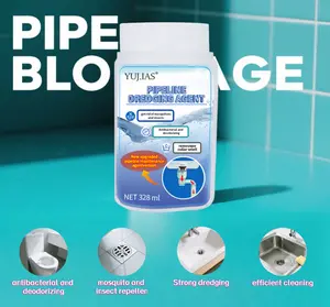 Pipe dredging agent and pipe cleaning and maintenance agent