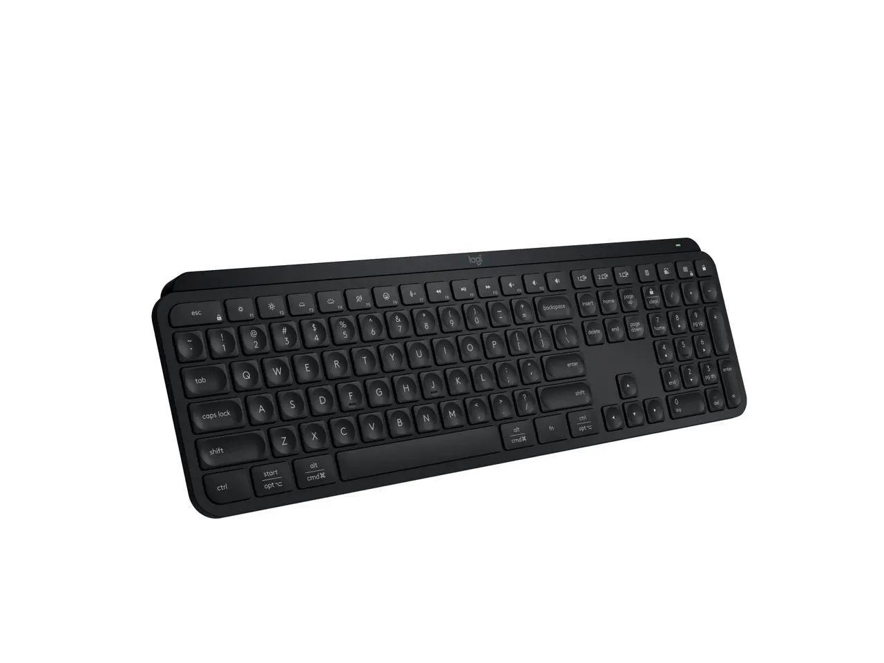 Logitech MX Keys S Wireless Keyboard, Low Profile, Fluid Precise Quiet Typing, Programmable Keys, Backlighting, Bluetooth, USB C Rechargeable, for Windows PC, Linux, Chrome, Mac (Black)