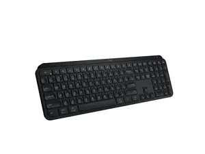 Logitech MX Keys S Wireless Keyboard, Low Profile, Fluid Precise Quiet Typing, Programmable Keys, Backlighting, Bluetooth, USB C Rechargeable, for Windows PC, Linux, Chrome, Mac (Black)