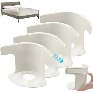 Bed Sheet Holder Straps with Clips, 4pcs Set, Fits Any Size Mattress, Easy Installation, Keeps Sheets Secure, Bed Sheet Grippers, Locking Sheet Fasteners