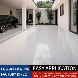 shengwei Floor paint Marble Gray Epoxy Floor Coating Kit – Waterproof, Self-Leveling & Non-Slip Garage Floor Paint