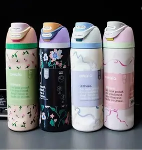 Owala FreeSip 32 oz BPA-Free Water Bottle – Double-Wall Insulation with Locking Lid, Keeps Drinks Cold for Gym, Hiking, and Everyday Use