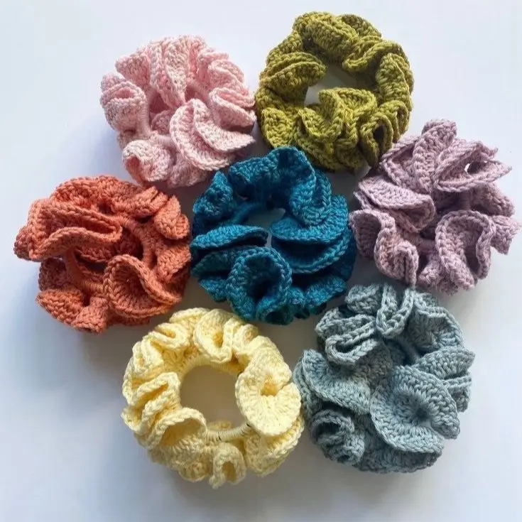 Chouchou crochet (Scrunchies)