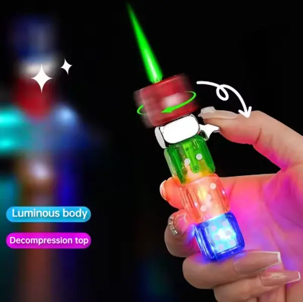 Dice Shaped Novelty Metal Lighter, Mini Refillable Butane Gadget for Outdoors and Gaming, Unique Cool Gift Idea for Men