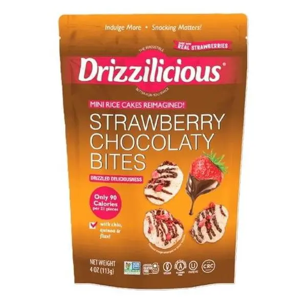 12 Pack Drizzilicious Strawberry Chocolaty 4oz