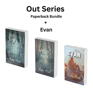 Out Series + Evan: Ruby Heart Signed Paperbacks Brine Brothers books 8,9,10