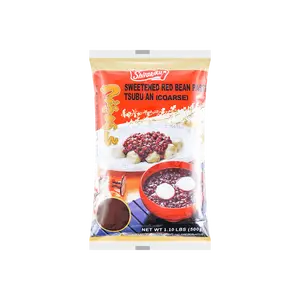 SHIRAKIKU Japanese Red Bean Paste Coarse Grain 500g for Baking Desserts and Bread