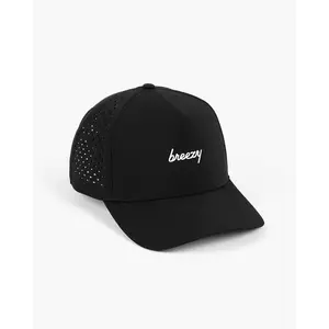 The Breezy Script Perforated Hat