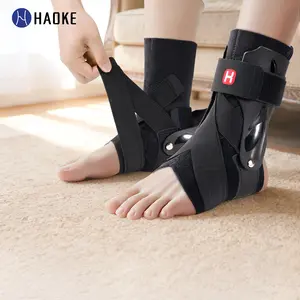 Adjustable Ankle Support Brace with Compression Strap, Stable Ankle Stabilizer, Comfortable Footwear Accessory, Ideal for Daily Use