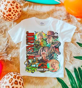 [ SALES UP TO 30% ] Back to School, Jurassic Park Inspired Graphic T– Jungle Explorer Theme – Retro Dino Cup – Prehistoric Apparel