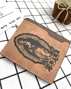 Virgin of Guadalupe Mexican, Orgullo, Familia, Herencia, Engraved wallet gift for Latinos, Cartera Para Hombre, Personality Handmade Wallet – Laser. Bold, unforgettable gift for your lover, father