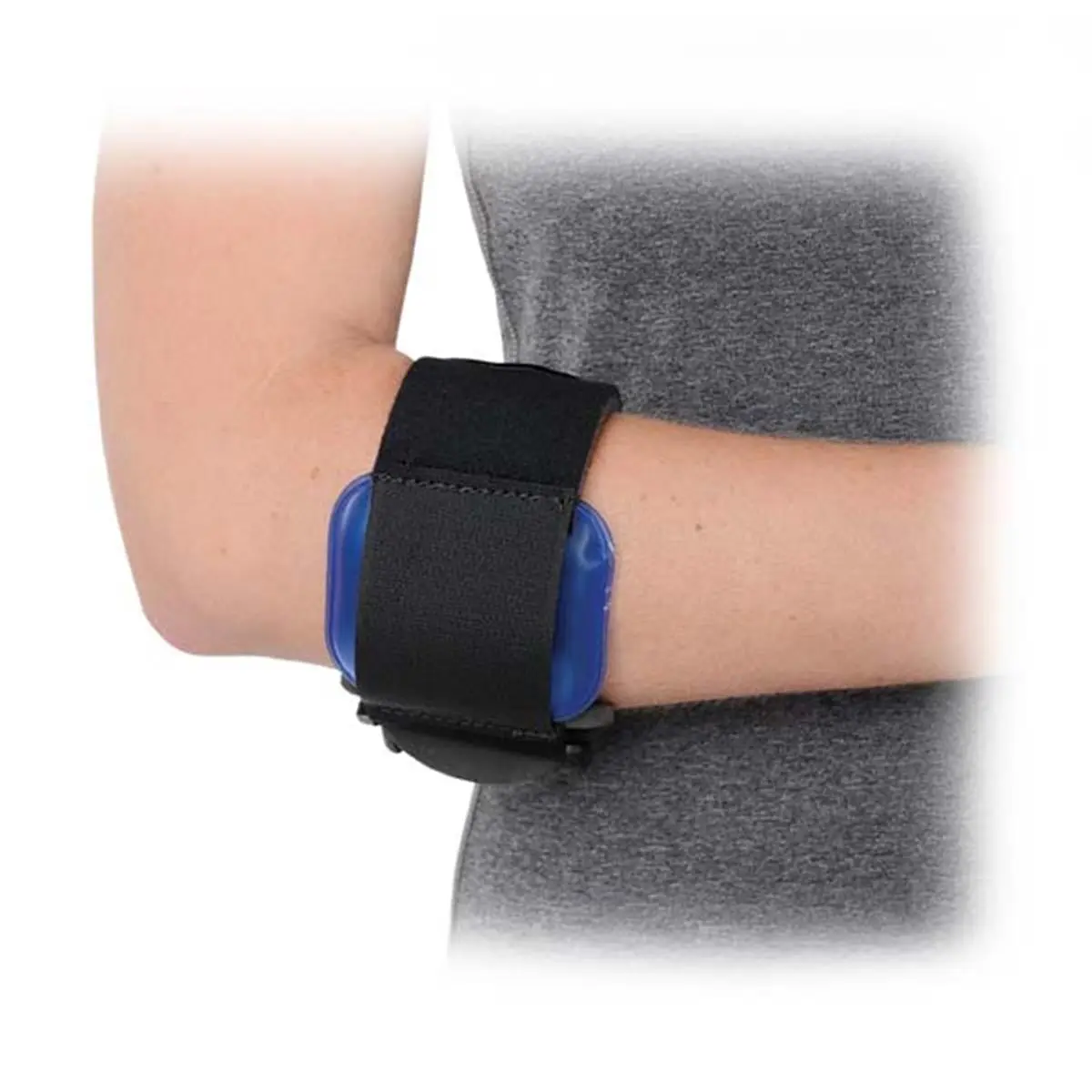 Advanced Orthopaedics 2301 Air Gel Tennis Elbow Support System - Universal, Fits Either Left or Right Forearm, Targets Lateral Epicondylitis & Tendonitis, Maximizes Compression, Reduces Recovery Time