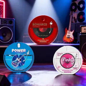 40ml Retro Record Mini Perfume, Long-Lasting Fragrance, Fun CD-Shaped Perfume Spray, Easy To Carry, Ideal for Music Lovers.