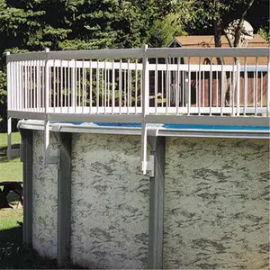 30-BKIT-WHT Protech-A-Pool Above Ground Fence 3 Section Base Kit
