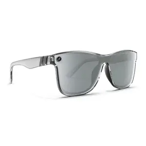 Blenders Millenia X2 Silver Strike Sunglasses – Polarized, UV400 Protection, Scratch-Resistant, Futuristic Shield Frame for Bold Style
