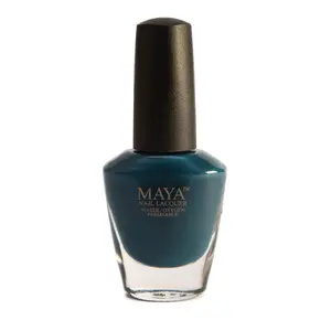 MAYA Oceanic Dreams Metallic Nail Polish - 11.8ml, Breathable & Wudu Friendly, Halal Certified, 9-Free Formula, Full Opacity