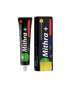 Tattoo Numbing Cream - Mithra + 10% International - Pain Free Tattoos - Effective Numbing Formula for No-Distraction Tattoos