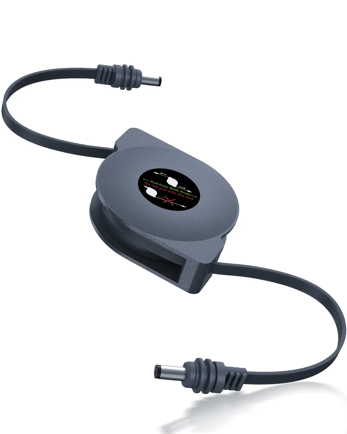 Retractable Starlink Mini DC Power Cable 9.8 ft, Extension Replacement DC Power Supply Cord,Male to Male, Waterproof, Tangle-Free Cable for RV,Truck,Travel,Camping