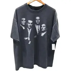 Vintage Goodfellas Rare Promo Black T-shirt For Men Women S-5xl, Y2K 90s Graphic Shirt, Gift For Men Women, Womenswear Top, Casual Round Neck, All-season