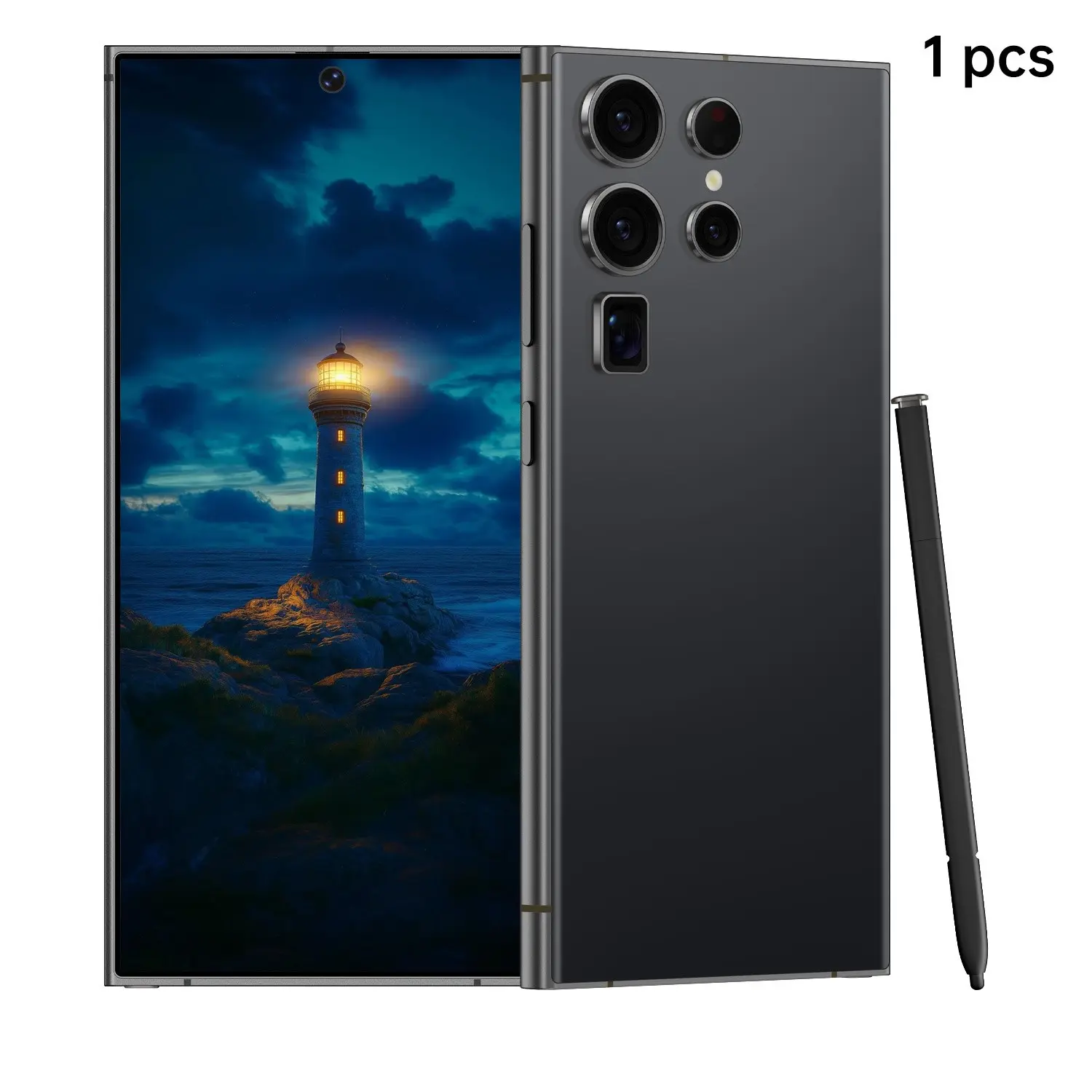 Latest 6.75-inch Android Smartphone, Cellphone, Dual-SIM 4G Phone with 5MP + 13MP Rear Cameras, 4GB RAM, 256GB Expandable Storage and 4100mAh Battery