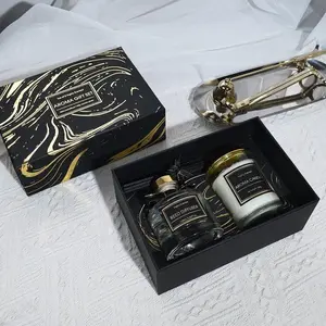 Aromatherapy Gift Set - Includes Essential Oils, Diffuser, Scented Candles & Bath Salts for Relaxation & Stress Relief - Perfect for Birthdays & Holidays