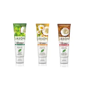 Jason Simply Coconut Strengthening Fluoride-Free Toothpaste, 4.2 Oz