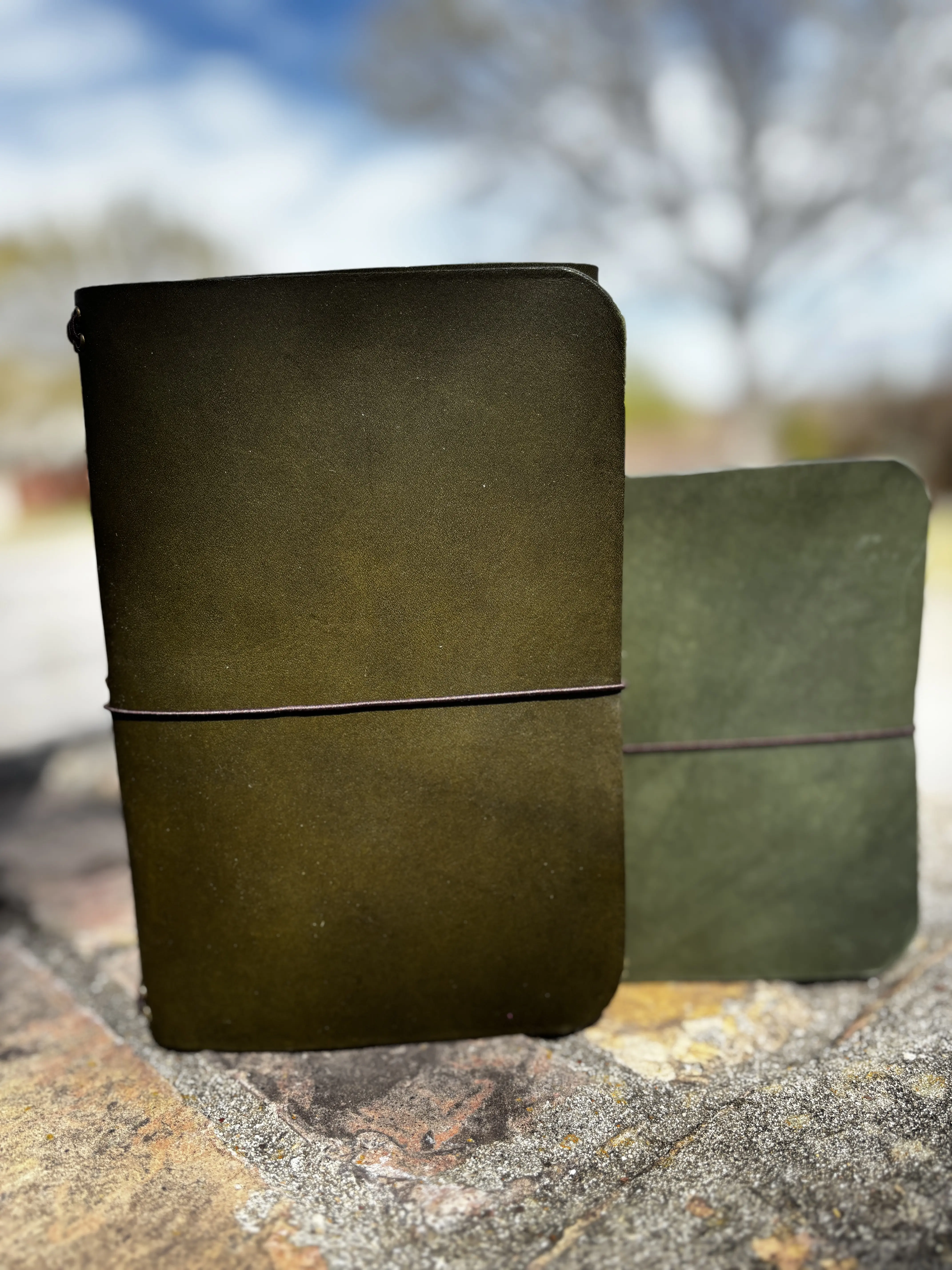B6 Leather Journal Cover for planner, journals