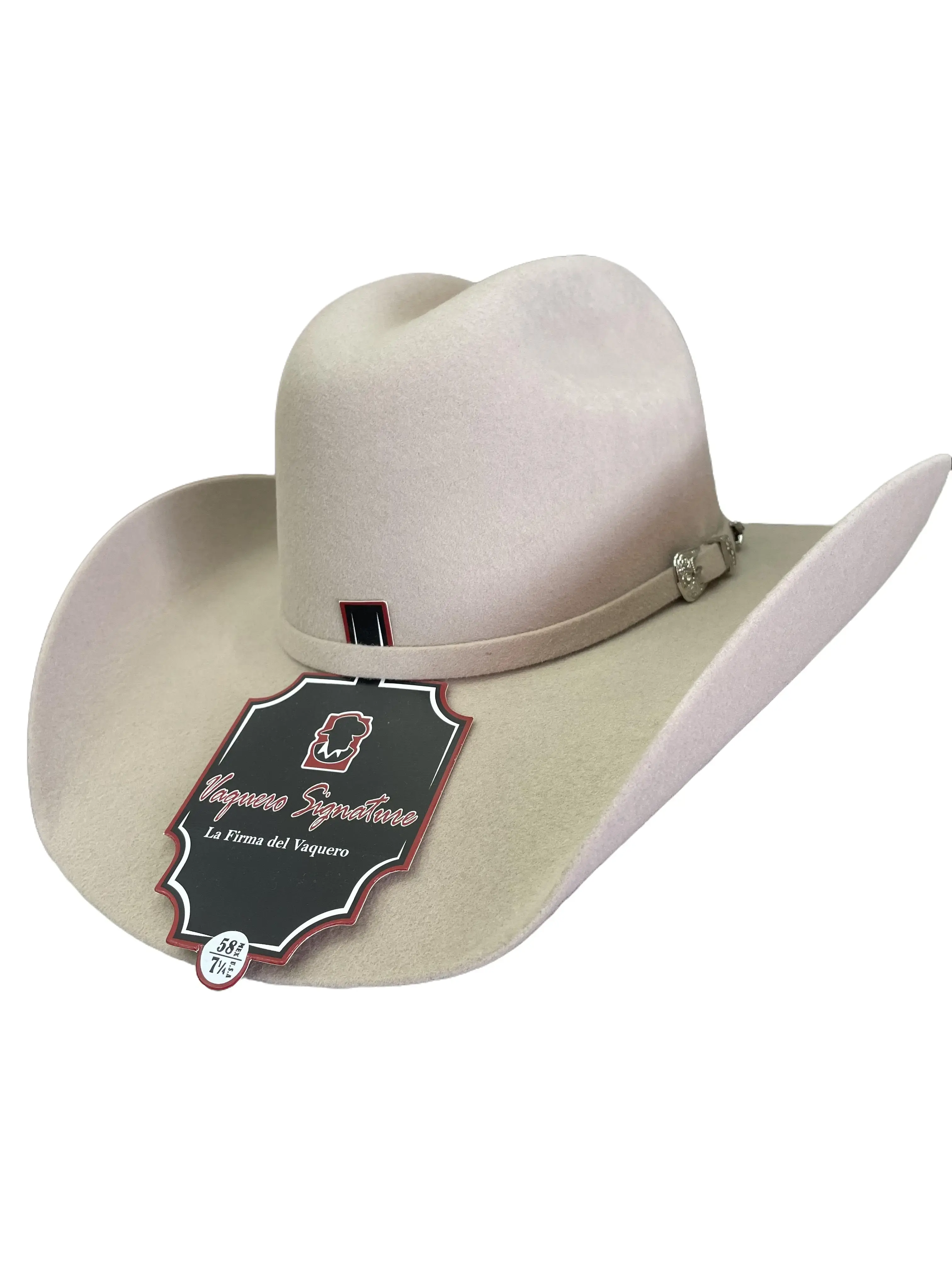40565420304 Silverbelly - Vaquero Signature, 200x Buffalo Brim 4 1/4" Western Wool Cowboy Hat