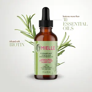 ROSEMARY MINTSCALP & HAIRSTRENGTHENING OIL Infused w/Biotin& Encourages Longer,Healthier Hair