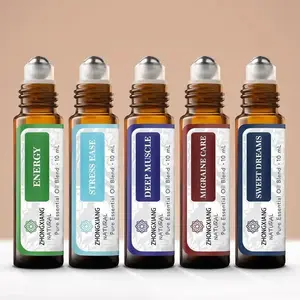Essential Oils Blend: Roll-On for Work, Focusing, Productivity, and Stress Relief.