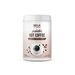 Bella All Natural Probiotics Hot Coffee - 450g - Probiotic + Prebiotic Powder for Daily Use