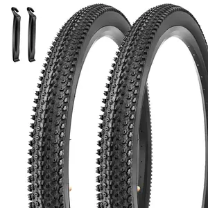 2 Pack 20 Inch Bike Tires 20x1.95 53-406 Folding Replacement Kids Bike Tire for 20x1.90/1.95/2.0/2.125 Road Pavement Trail Hybrid Bicycles