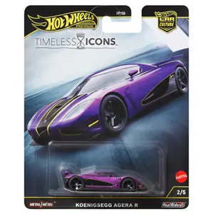 Hot Wheels Car Culture 2025 Timeless Icons Koenigsegg Agera R, 1:64 Scale, Diecast Model Car