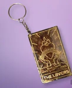 Intuitive Tarot Card Key Chain