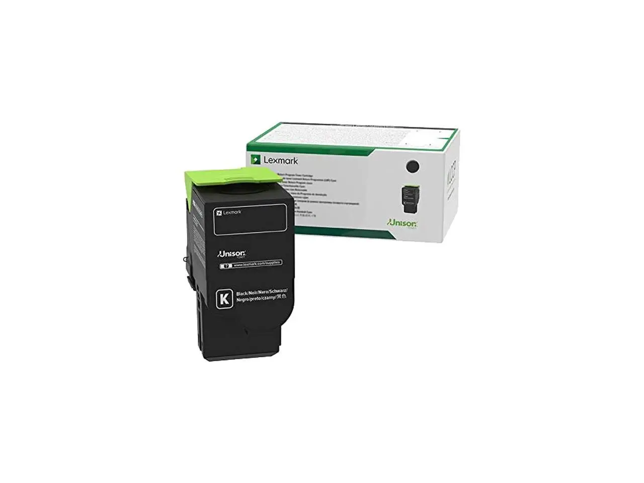 Lexmark C231HK0 High Yield Return Program Toner Cartridge - Black