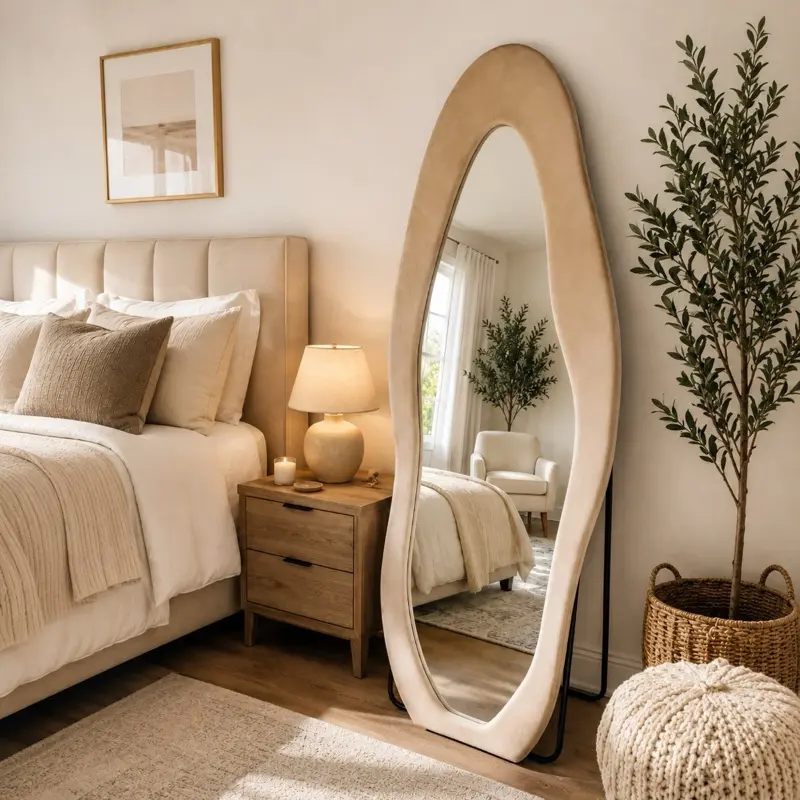 Full Length Mirror Irregular Shape